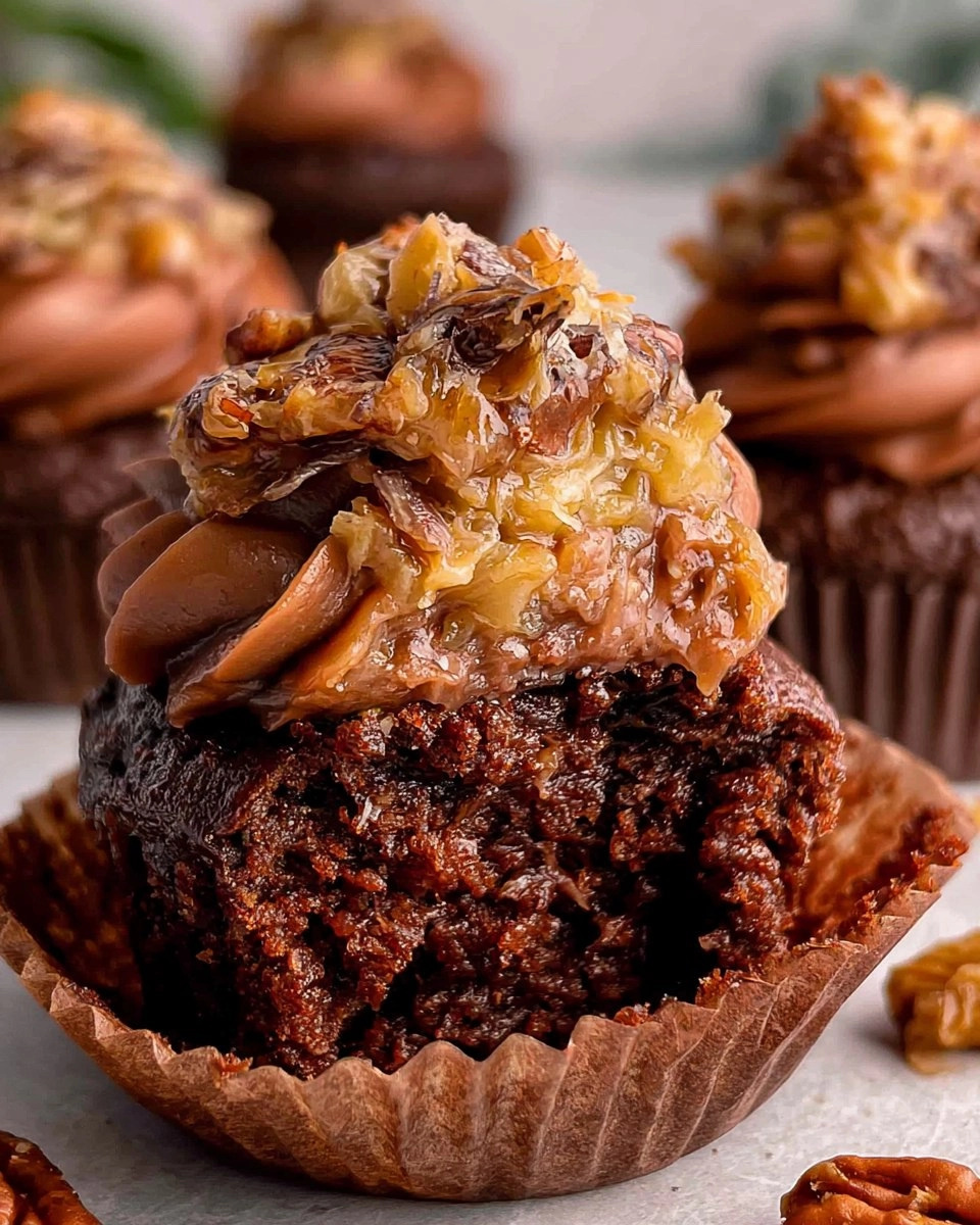 German-Chocolate-Cupcakes-Recipe