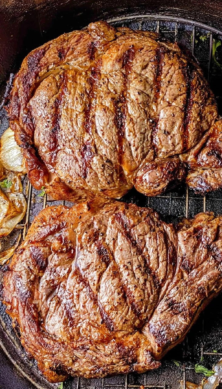 Grilled Ribeye Steak | Juicy Father’s Day Steak Dinner