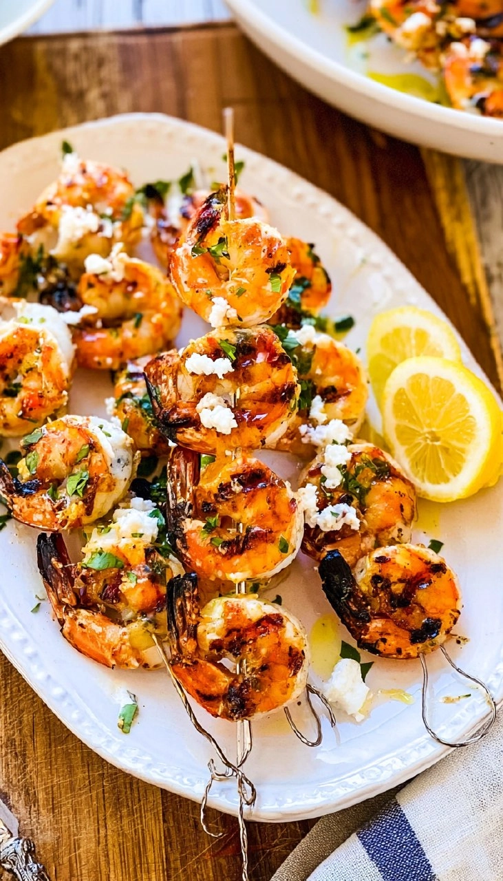 Grilled Shrimp Skewers | Easy Summer BBQ Seafood Appetizer