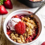 Healthy-Strawberry-Crisp-Gluten-Free-Easy-Almond-Flour-Crumble-Recipe