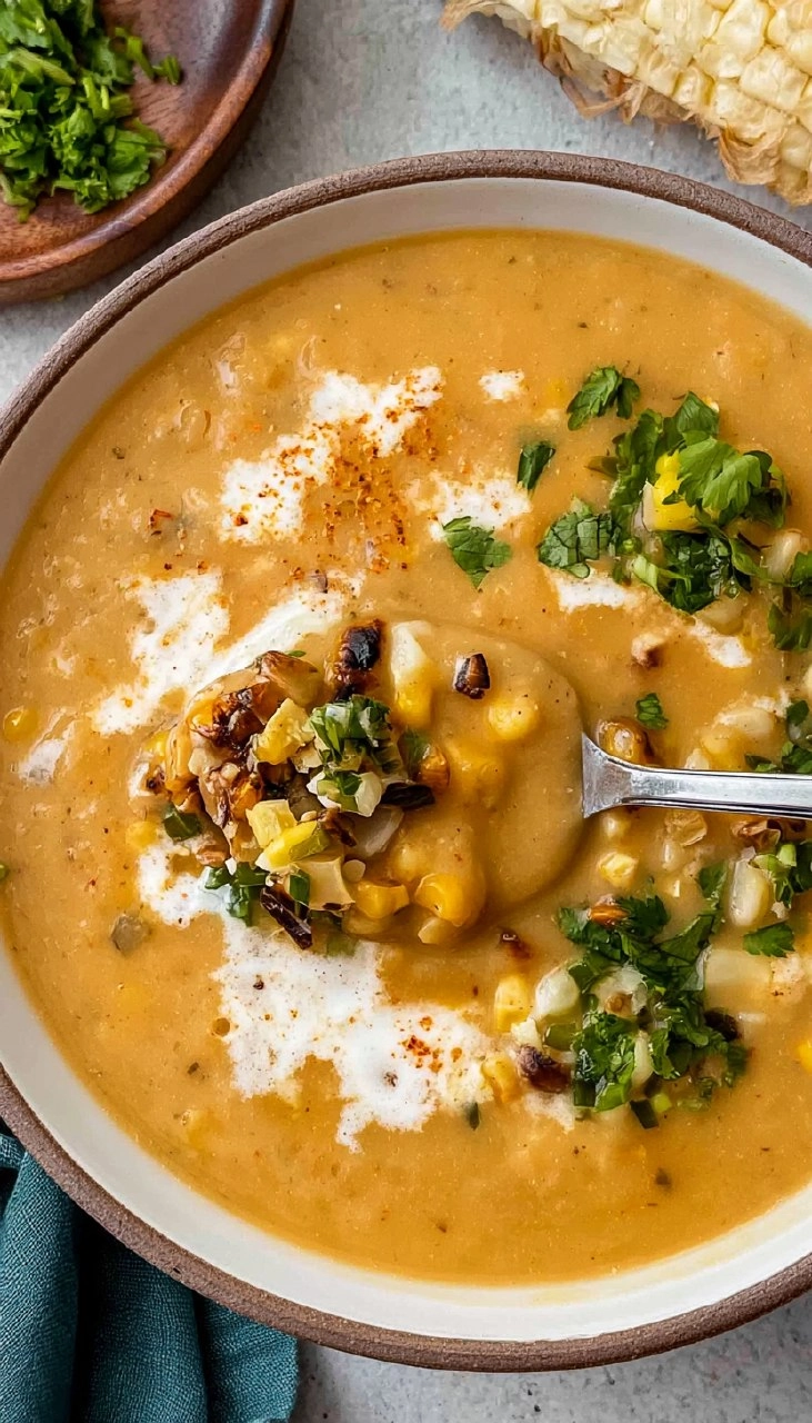 Mexican Street Corn Soup