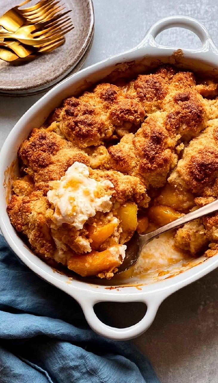 Peach Cobbler | Old-Fashioned Summer Fruit Dessert 115 Peach Cobbler | Old-Fashioned Summer Fruit Dessert