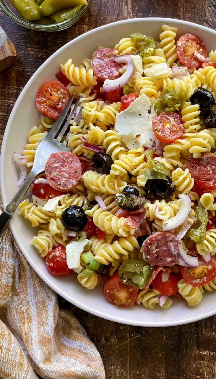 Pepperoncini Pasta Salad