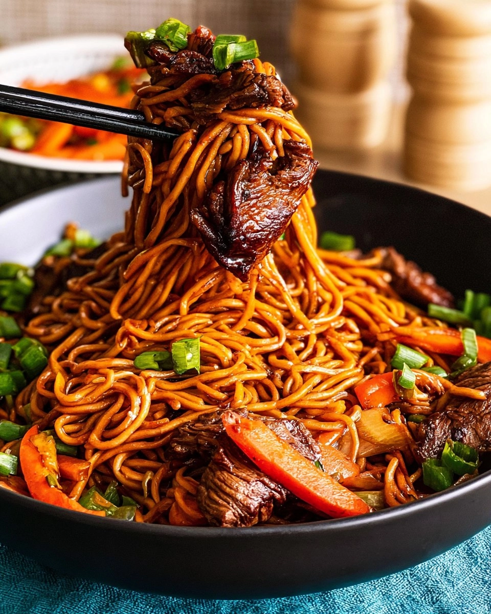 Ridiculously-Good Steak Lo Mein 5 Ridiculously-Good-Steak-Lo-Mein-Recipe