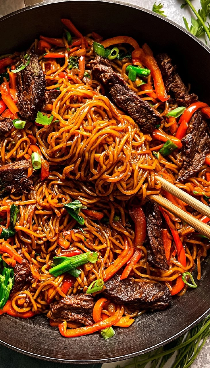 Ridiculously-Good Steak Lo Mein 130 Ridiculously-Good Steak Lo Mein