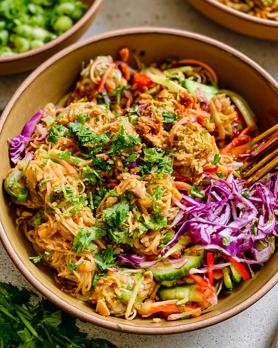 Spring Roll Noodle Salad (Great for Meal Prep!)