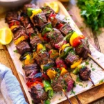 Steak Kabobs | Easy Grilled Skewers for Dad’s Cookout 141 Steak-Kabobs-Easy-Grilled-Skewers-for-Dads-Cookout-Recipe