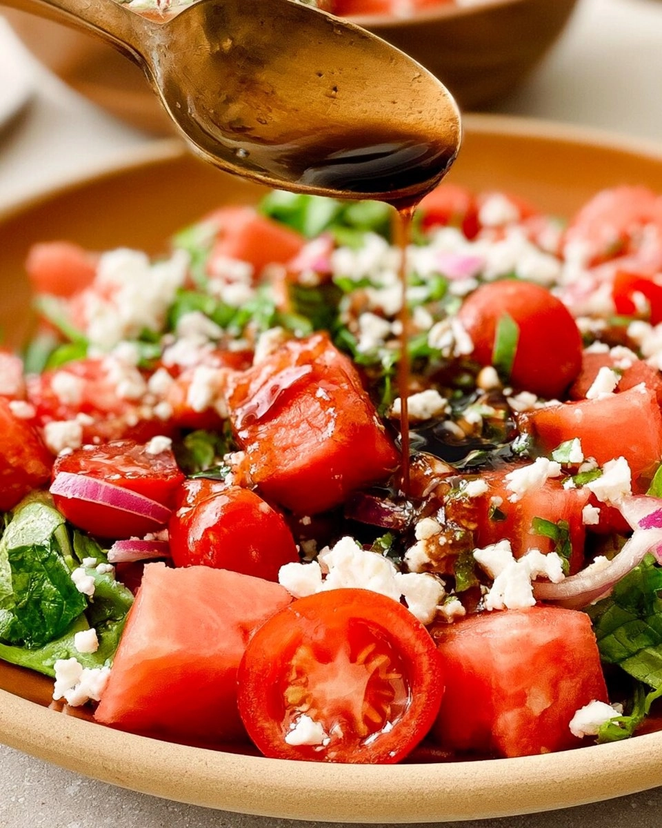 Watermelon Feta Salad | Fresh Summer Picnic Side