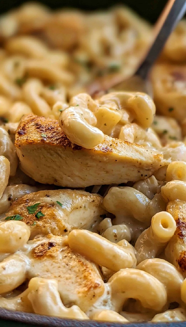White Cheddar Ranch Chicken Pasta