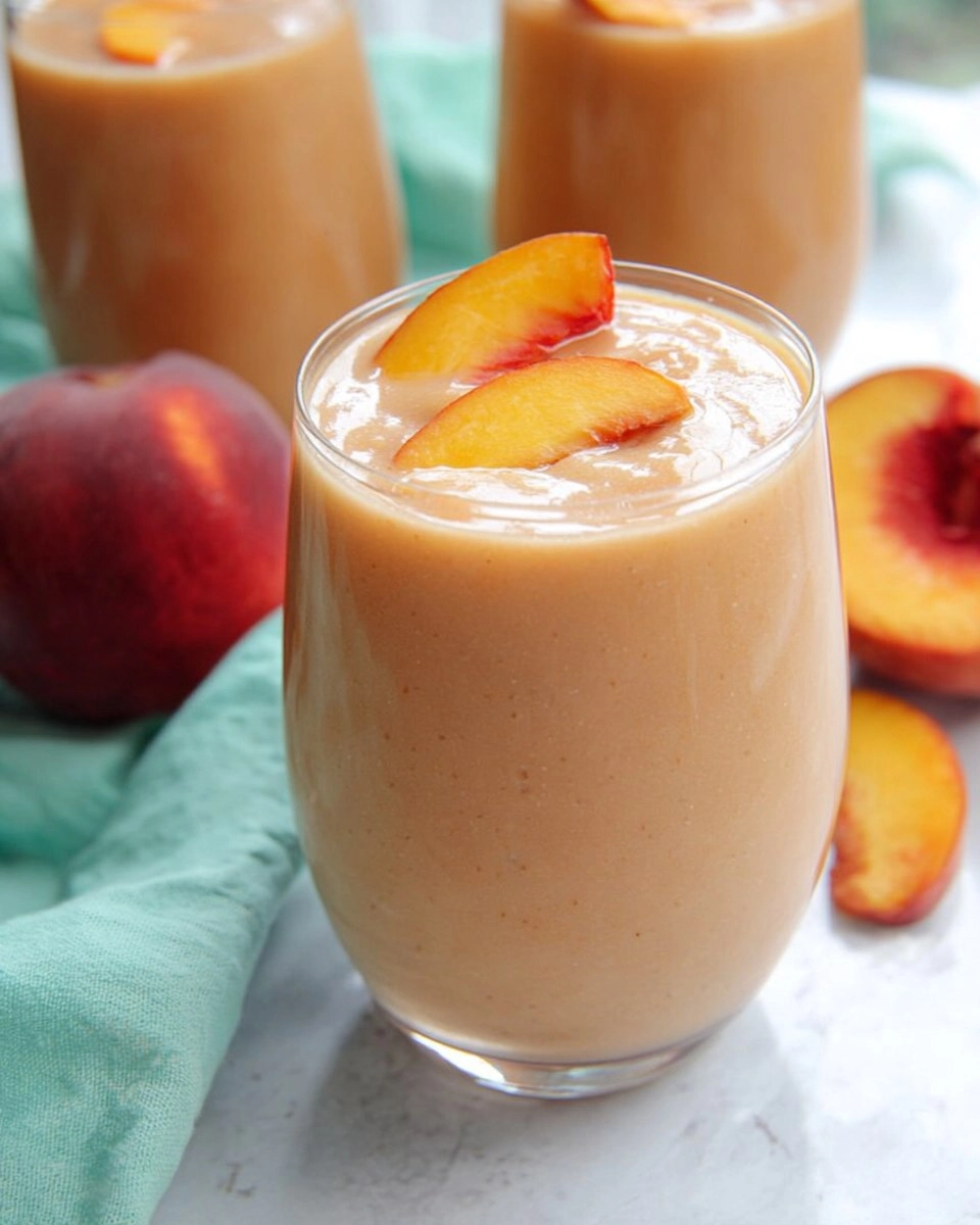 5-Minute Peach Smoothie 29 5-Minute Peach Smoothie