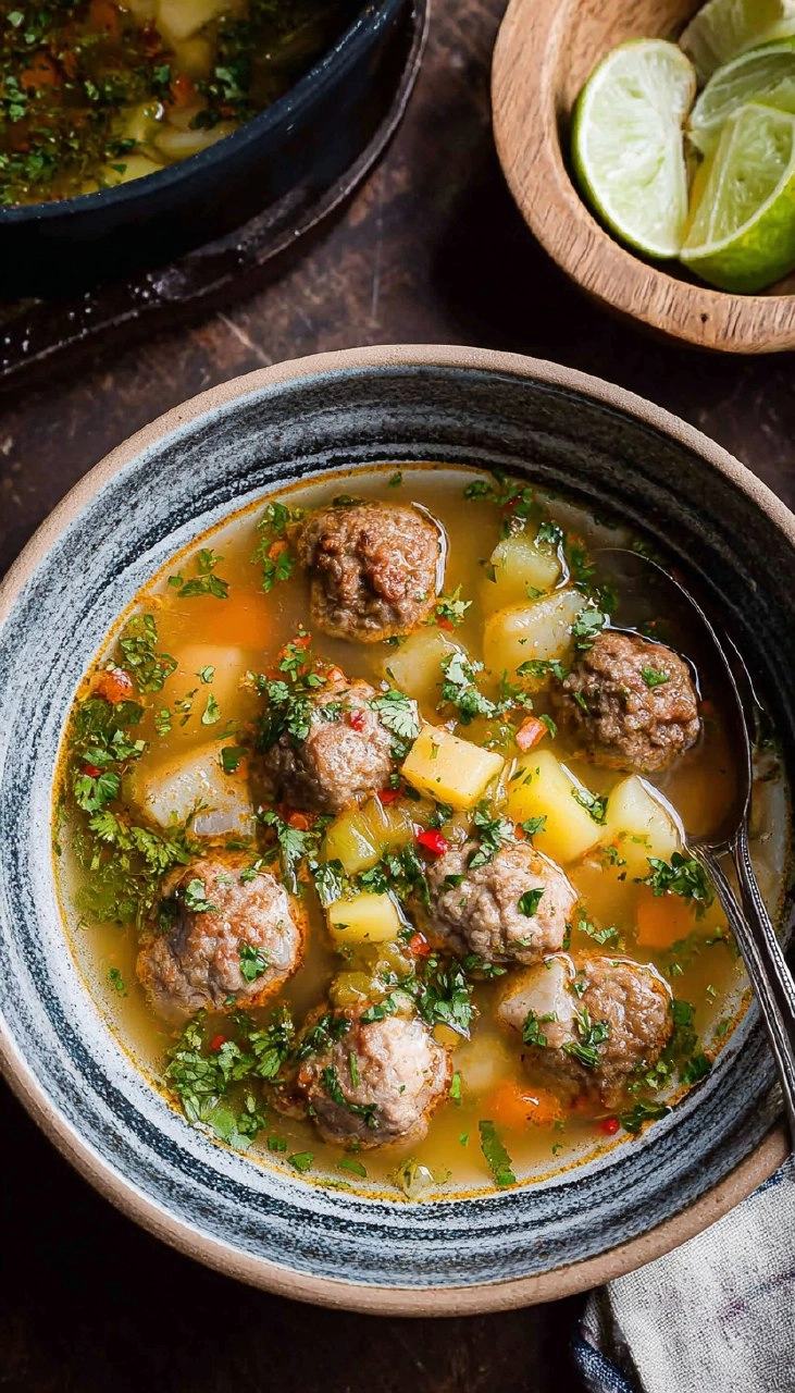 Albondigas: Mexican Meatball Soup 165 Albondigas: Mexican Meatball Soup