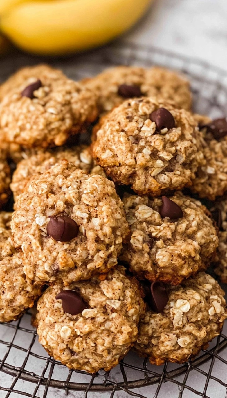 Banana Oatmeal Cookies
