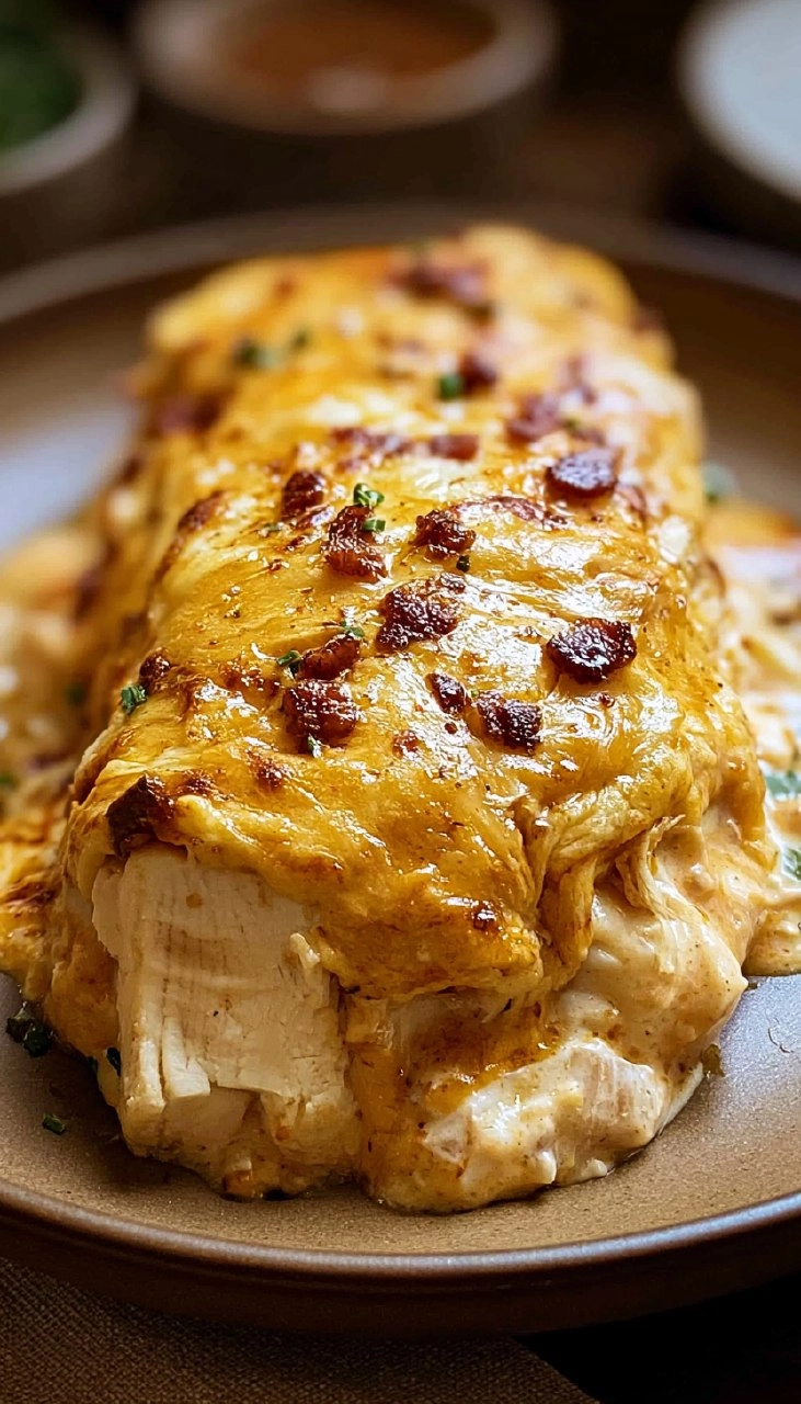 Cheesy Ranch Chicken Casserole