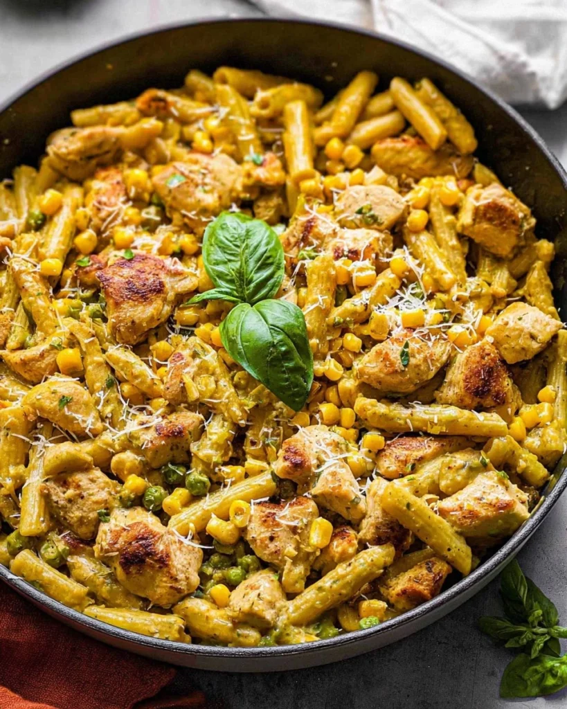 Chicken-and-Corn-Pasta-Recipe