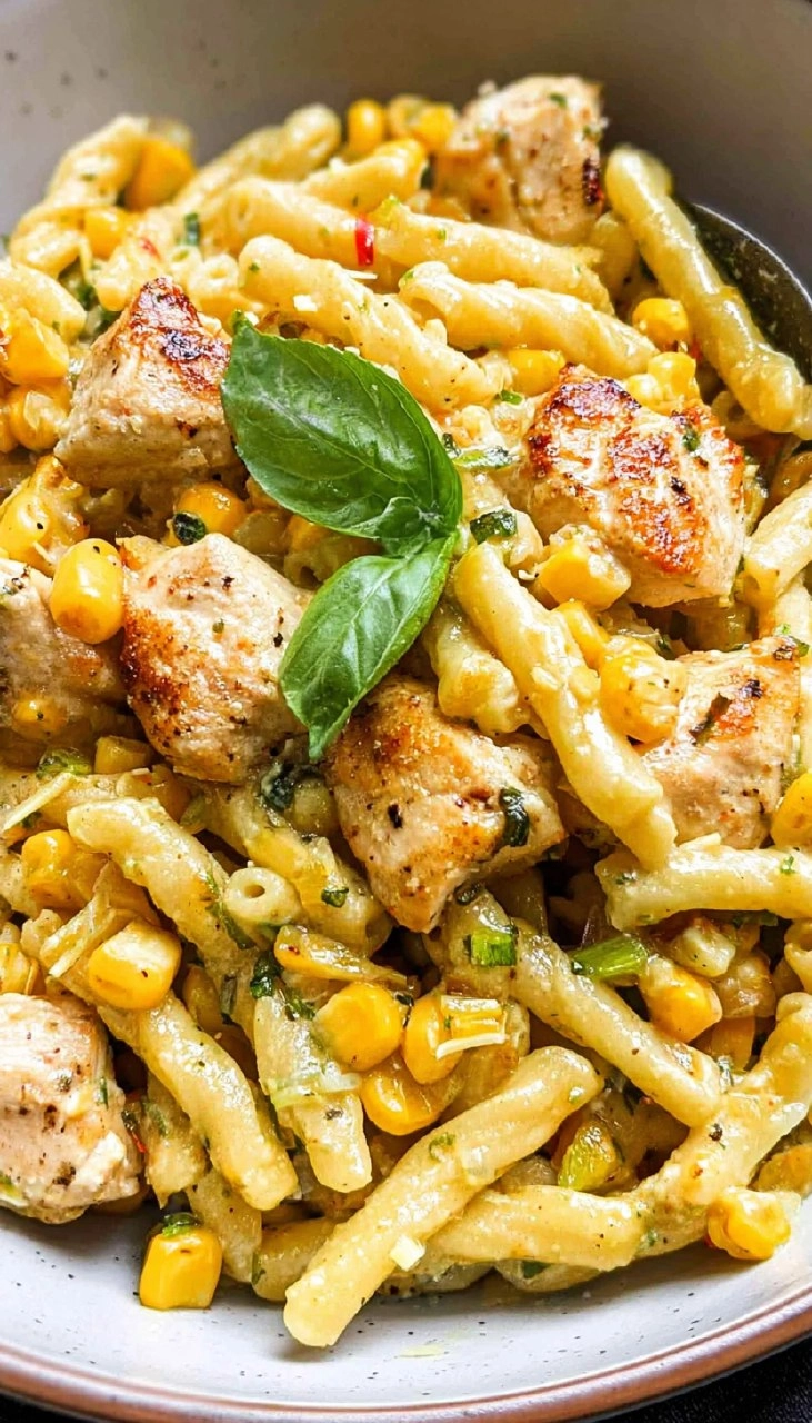 Chicken and Corn Pasta