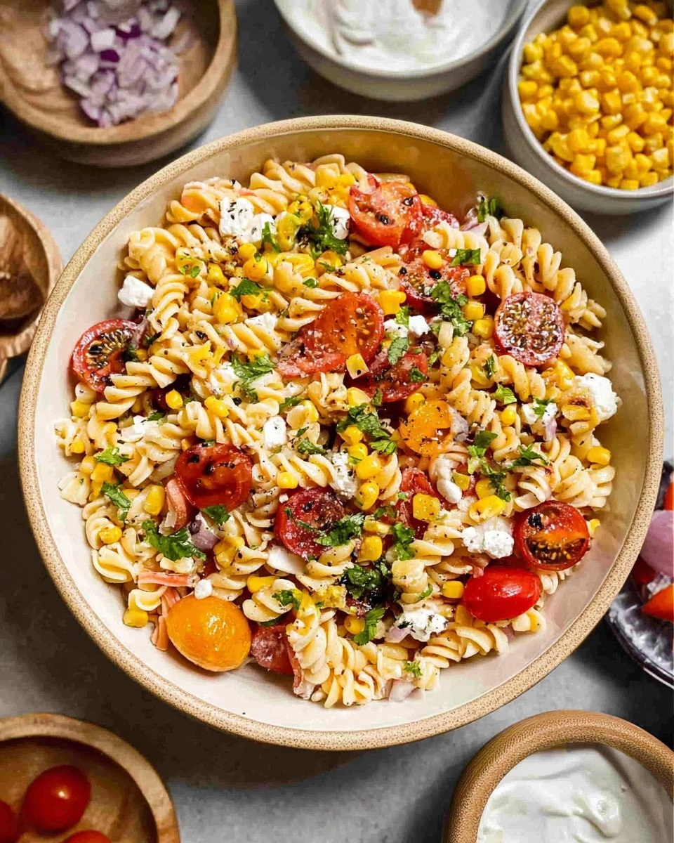 Corn and Tomato Pasta Salad 8 Corn-and-Tomato-Pasta-Salad-Recipe
