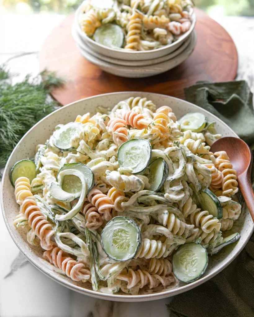 Creamy-Cucumber-Pasta-Salad-Recipe