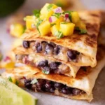 Crispy Smashed Black Bean Tacos with Mango Salsa. 106 Crispy-Smashed-Black-Bean-Tacos-with-Mango-Salsa.-Recipe