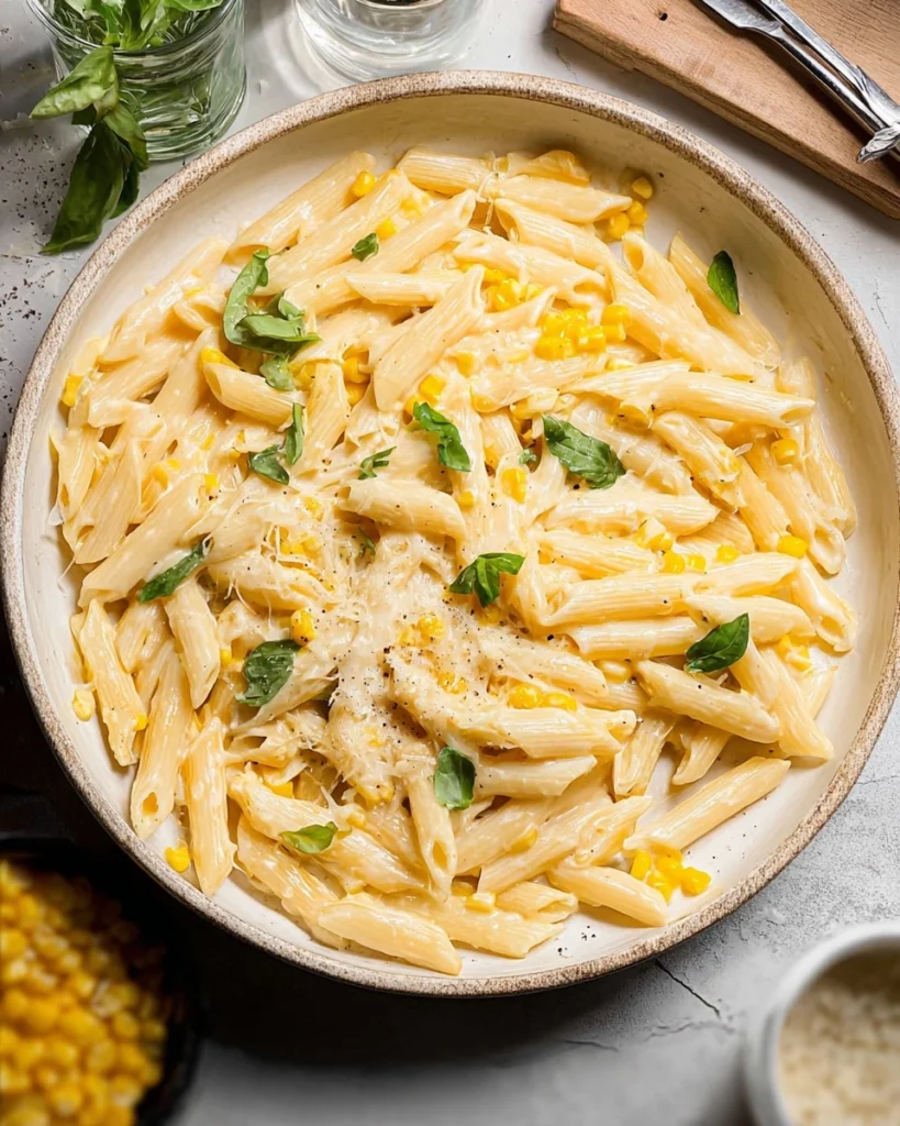 Easy-Creamy-Corn-Pasta-Recipe