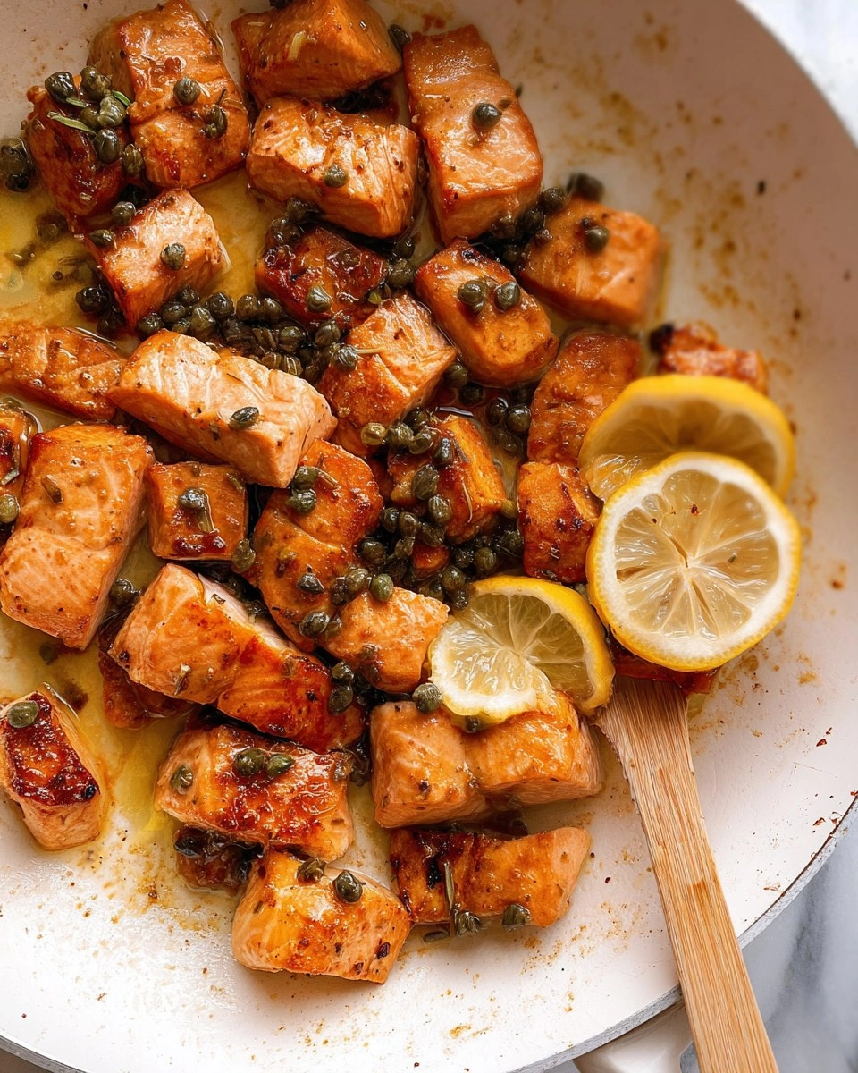 Easy Salmon Piccata. 94 Easy Salmon Piccata.