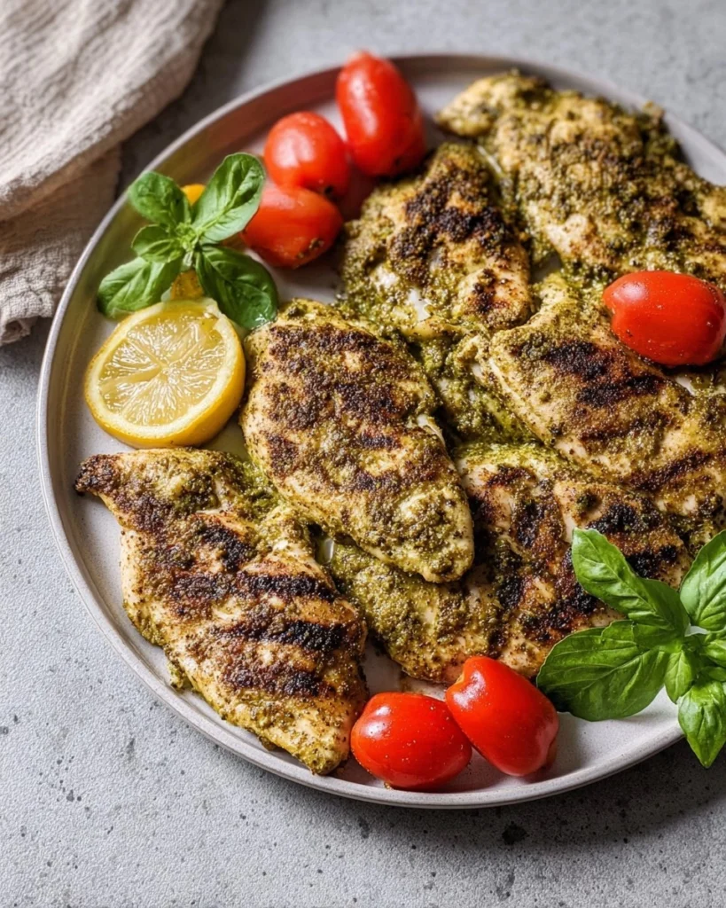 Grilled-Pesto-Chicken-Recipe