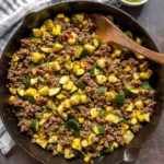 Ground-Beef-and-Zucchini-Skillet-Recipe