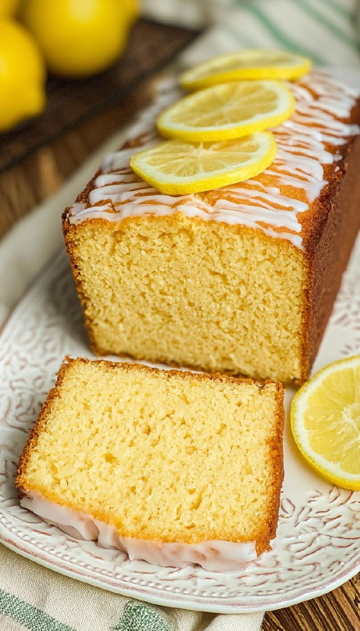 Keto Lemon Bread (Made With Almond Flour & Greek Yogurt)