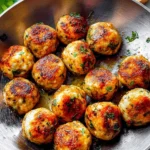 Mediterranean Chicken Meatballs 111 Mediterranean-Chicken-Meatballs-Recipe