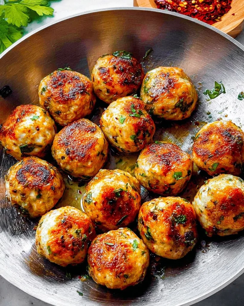 Mediterranean-Chicken-Meatballs-Recipe
