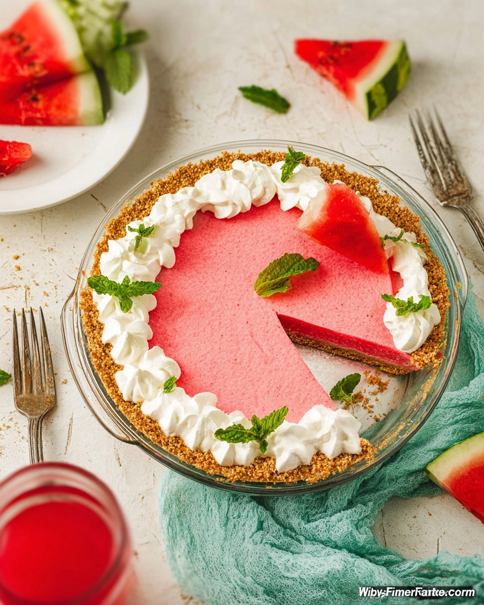 No-Bake-Watermelon-Pie-An-Easy-Summer-Dessert-Recipe