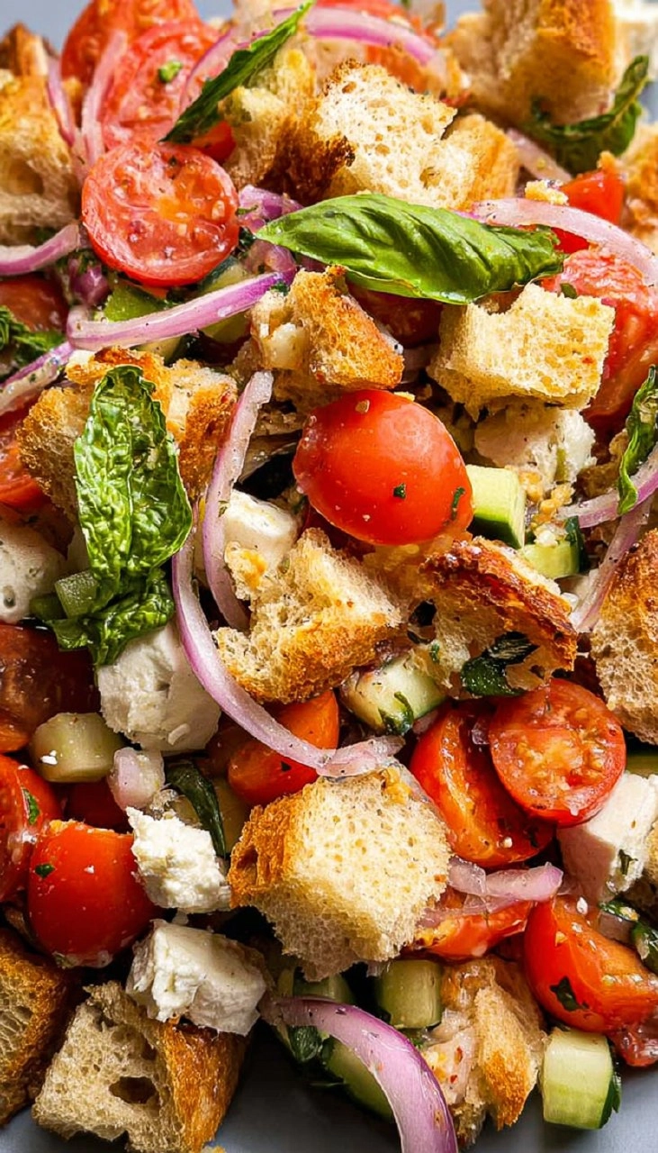 Panzanella Salad (Italian Bread Salad) 110 Panzanella Salad (Italian Bread Salad)