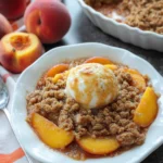 Simple-Peach-Crisp-Recipe-with-Oat-Topping