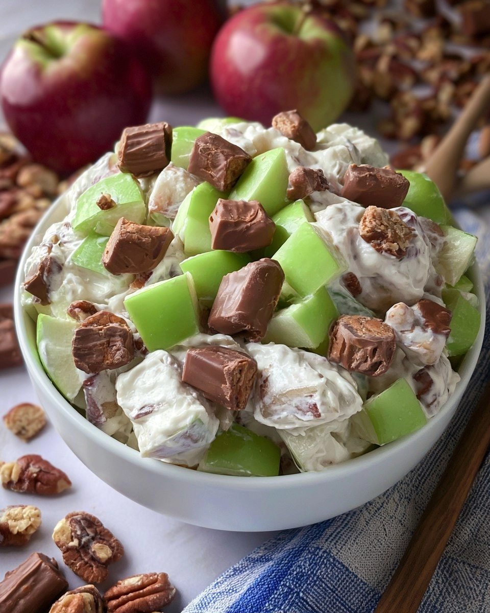 Snicker Apple Salad for Potlucks 5 Snicker-Apple-Salad-for-Potlucks-Recipe