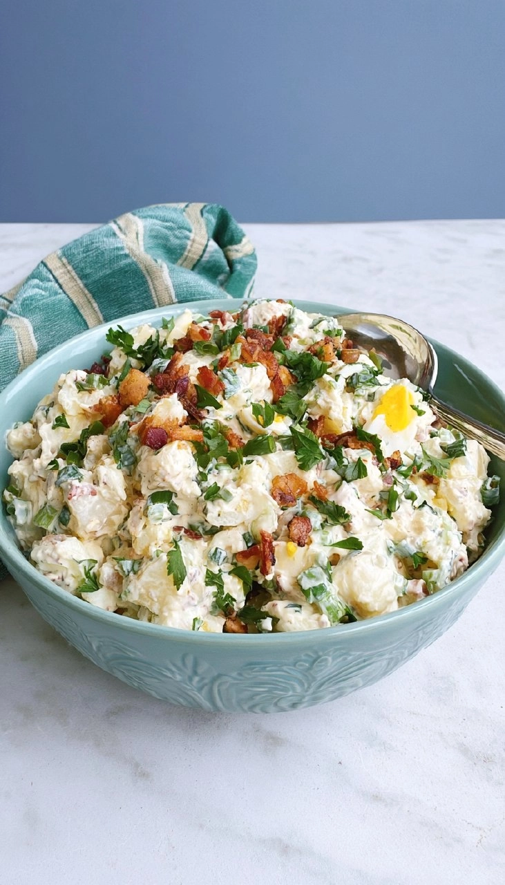 Sour Cream and Bacon Potato Salad 100 Sour Cream and Bacon Potato Salad