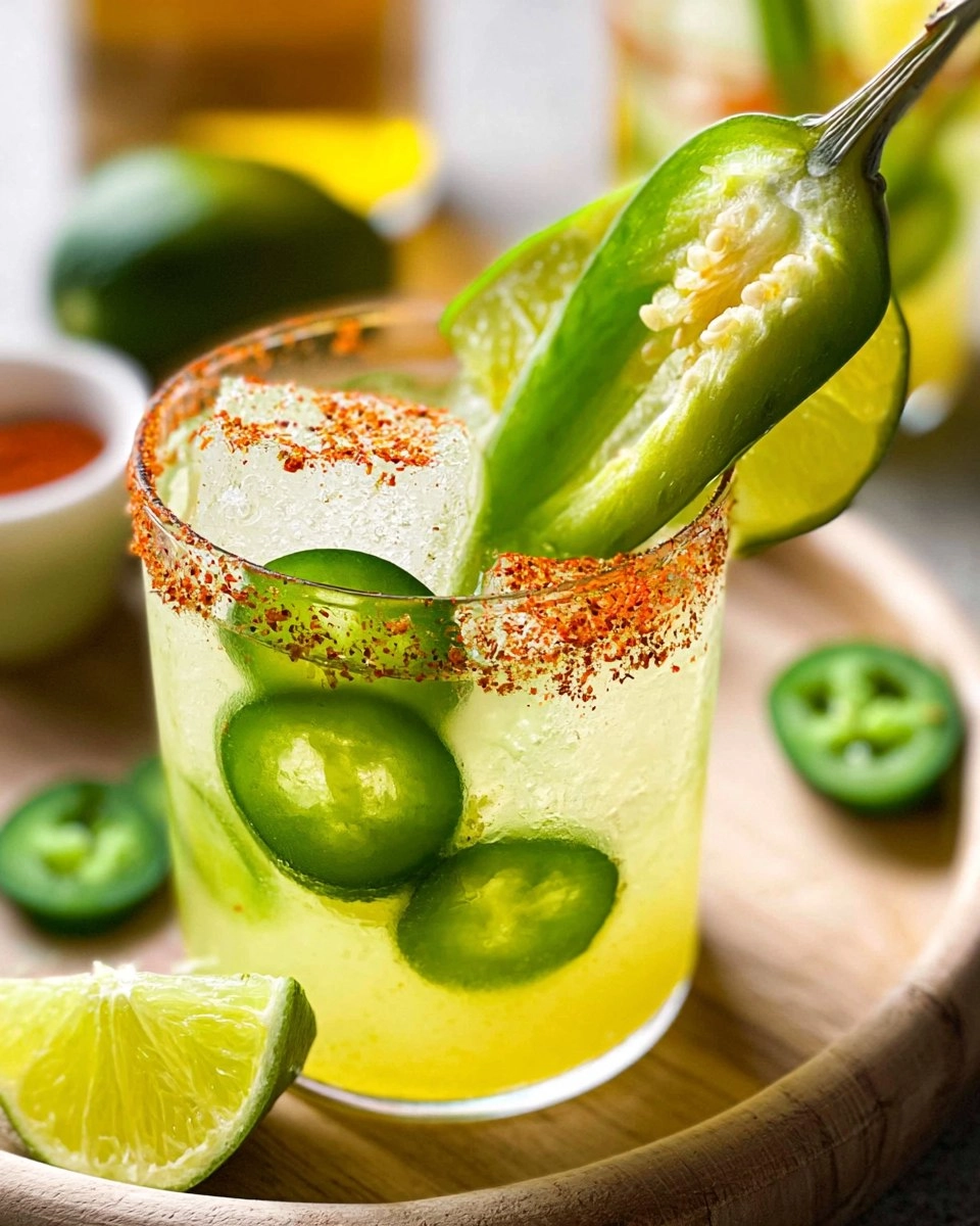 Spicy Pickle Margarita