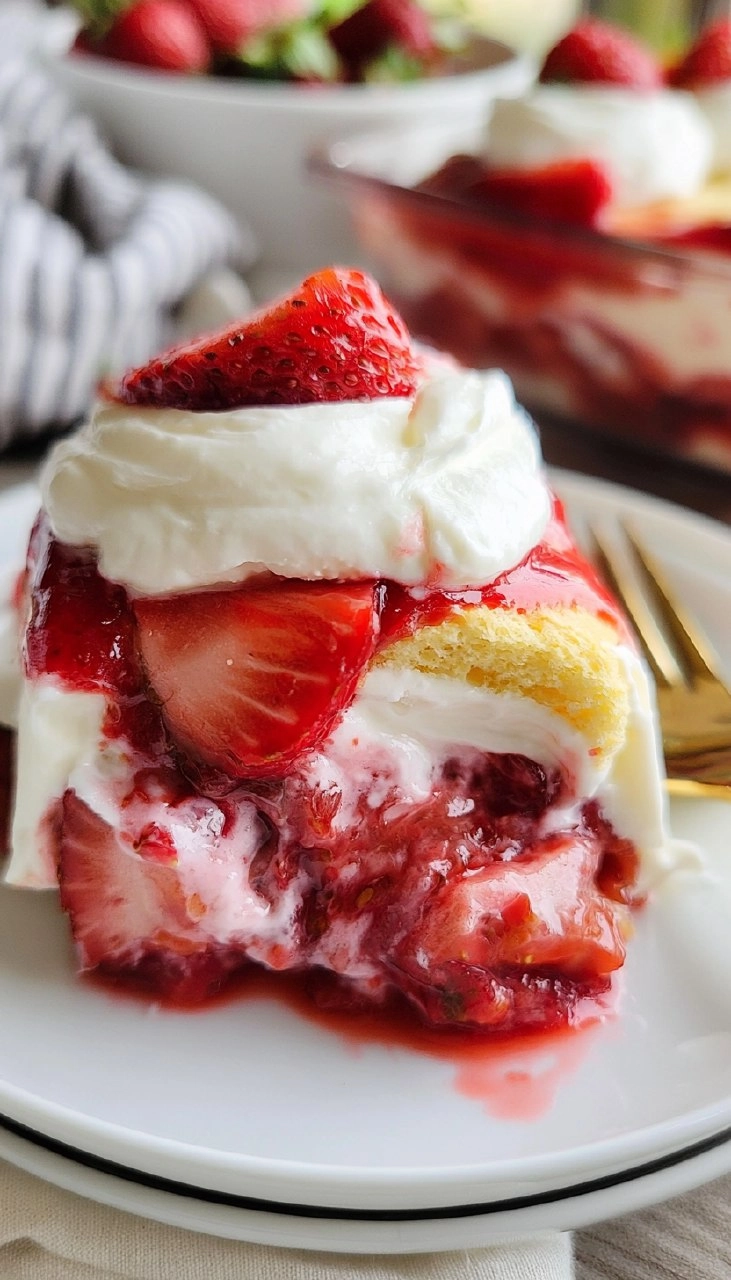 Strawberry Heaven Dessert