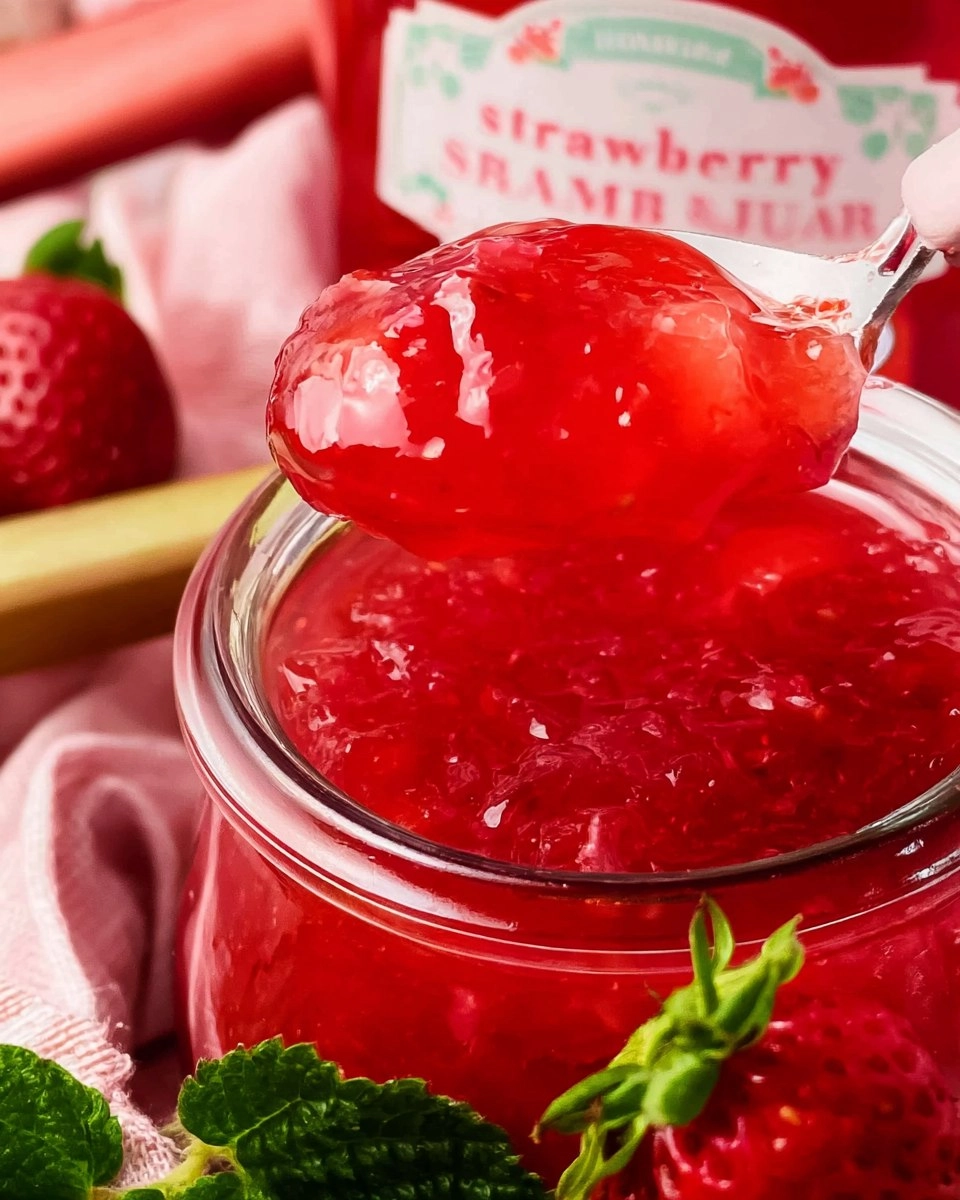 Strawberry Rhubarb Jam 39 Strawberry-Rhubarb-Jam-Recipe