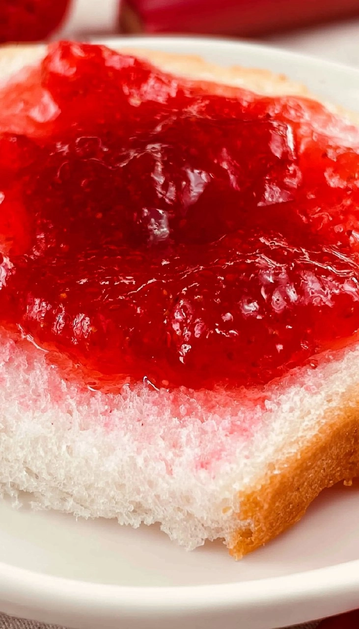 Strawberry Rhubarb Jam 70 Strawberry Rhubarb Jam
