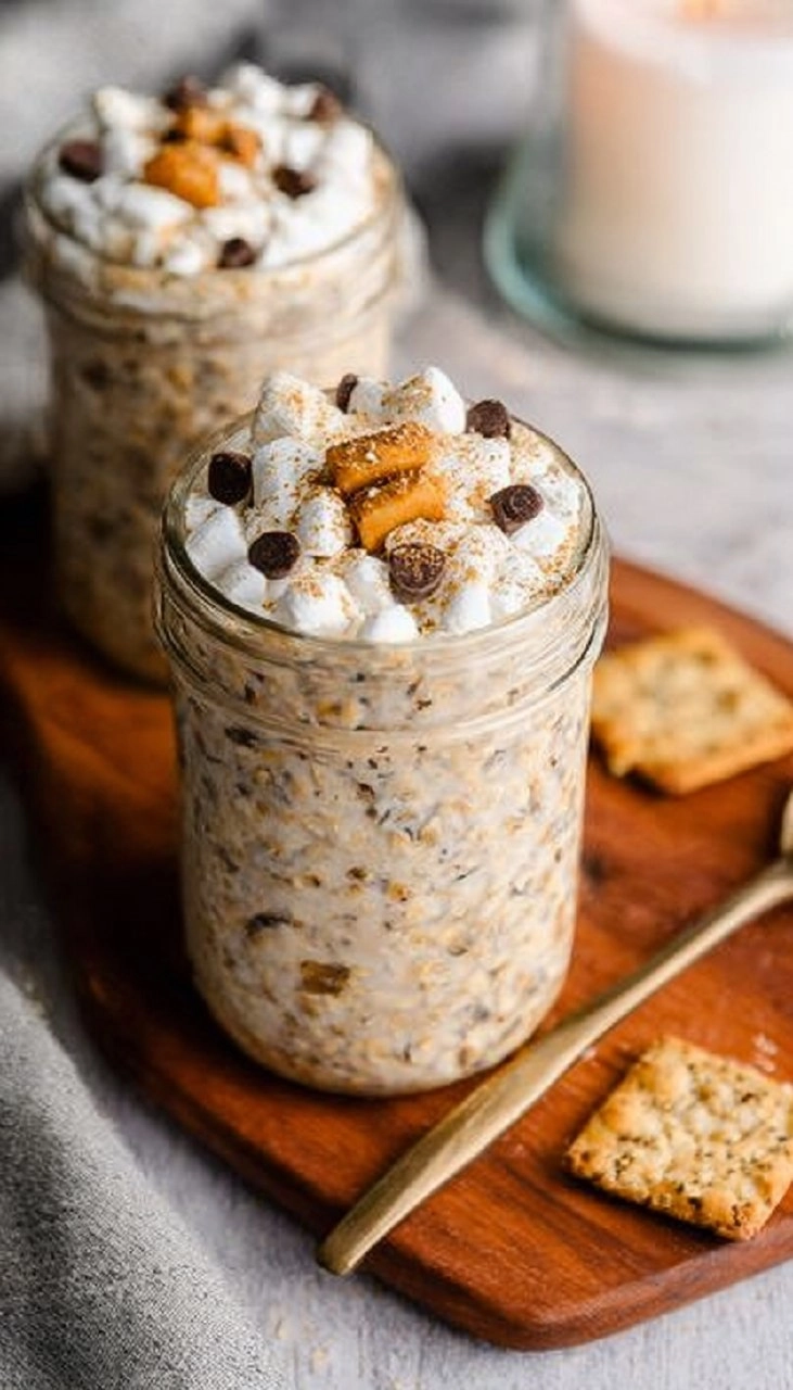 Apple Pie Overnight Oats