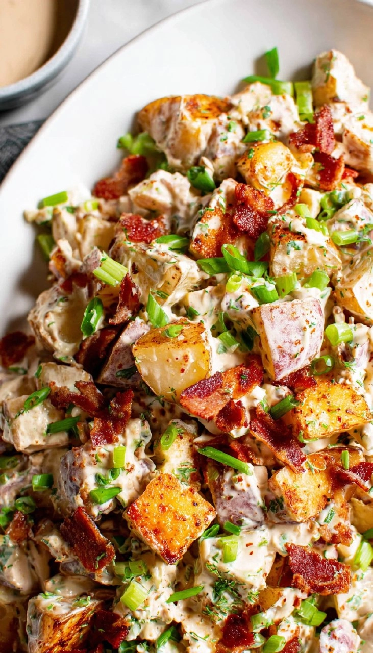 Bacon Ranch Potato Salad (Paleo, Whole30) 155 Bacon Ranch Potato Salad (Paleo, Whole30)