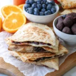 Blueberry-Breakfast-Quesadilla-Recipe