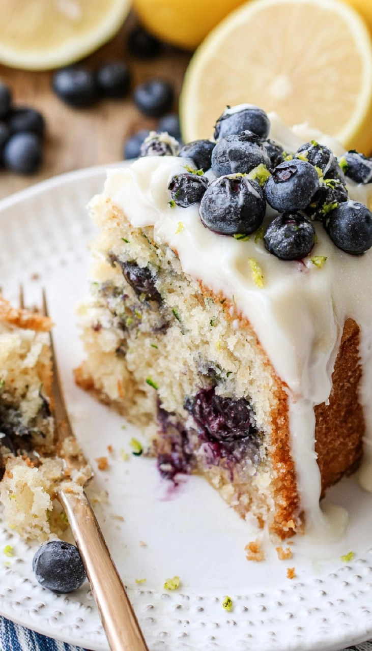 Blueberry Zucchini Cake