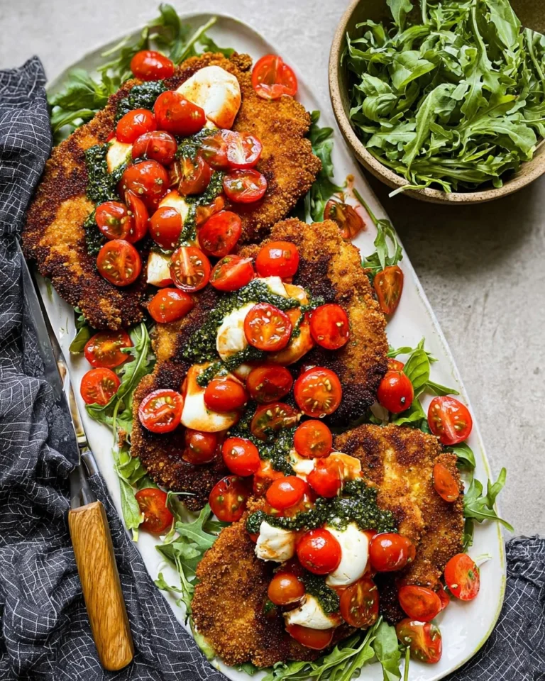 Caprese Chicken Cutlets 145 Caprese-Chicken-Cutlets-Recipe