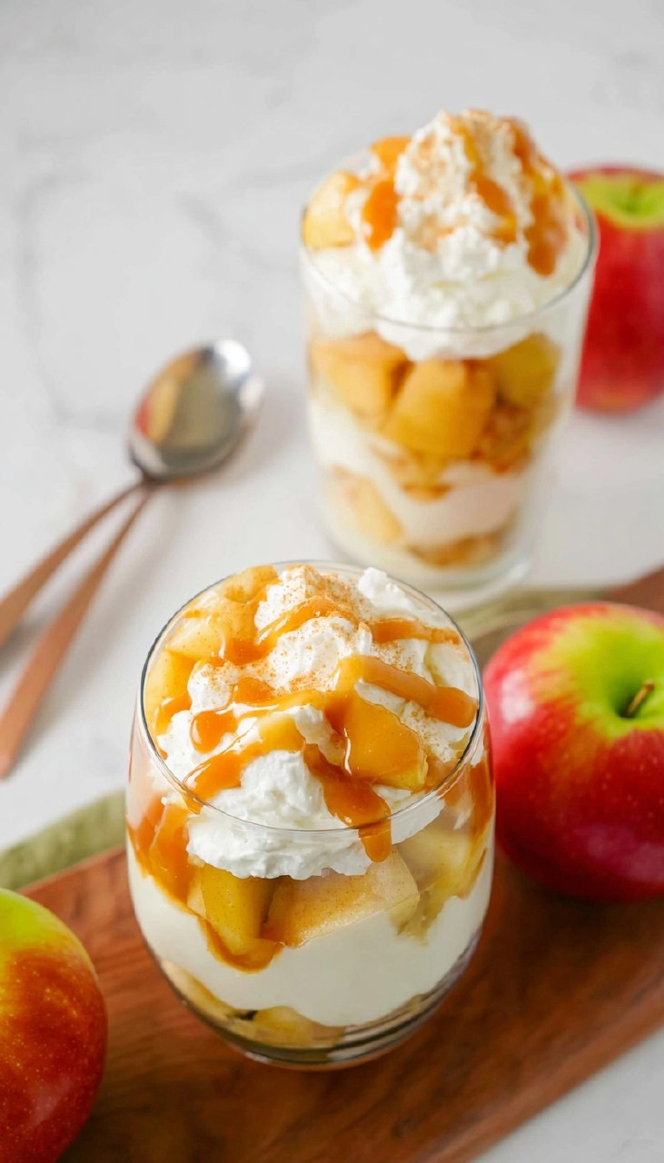 Caramel Apple Trifles