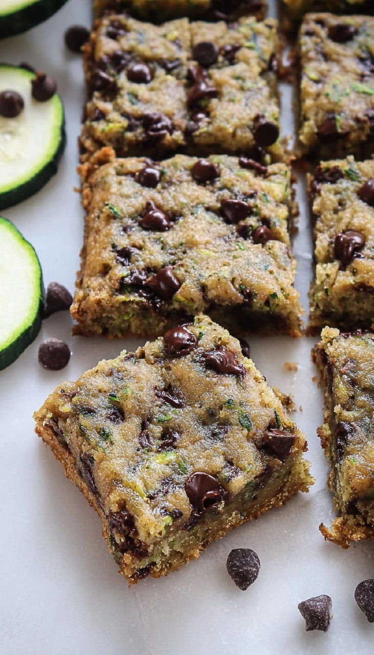 Chocolate Chip Zucchini Bars 100 Chocolate Chip Zucchini Bars