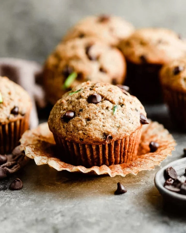 Chocolate-Chip-Zucchini-Muffins-Recipe