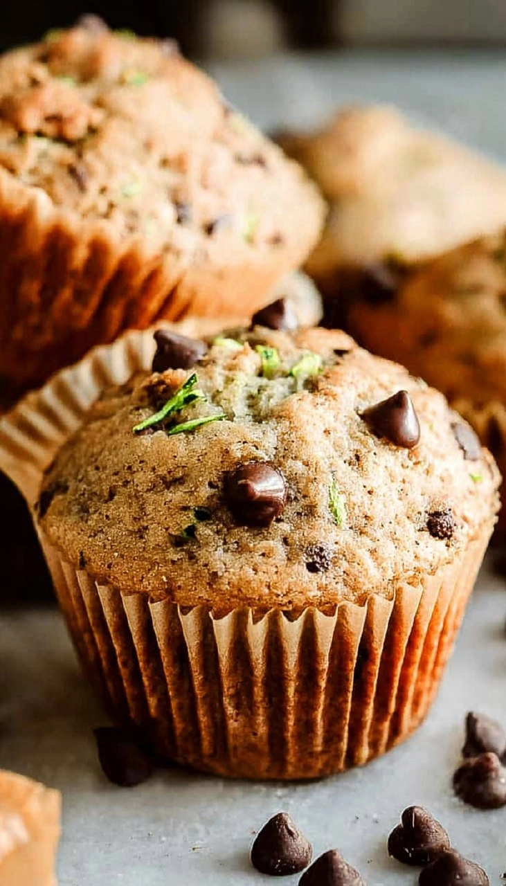 Chocolate Chip Zucchini Muffins