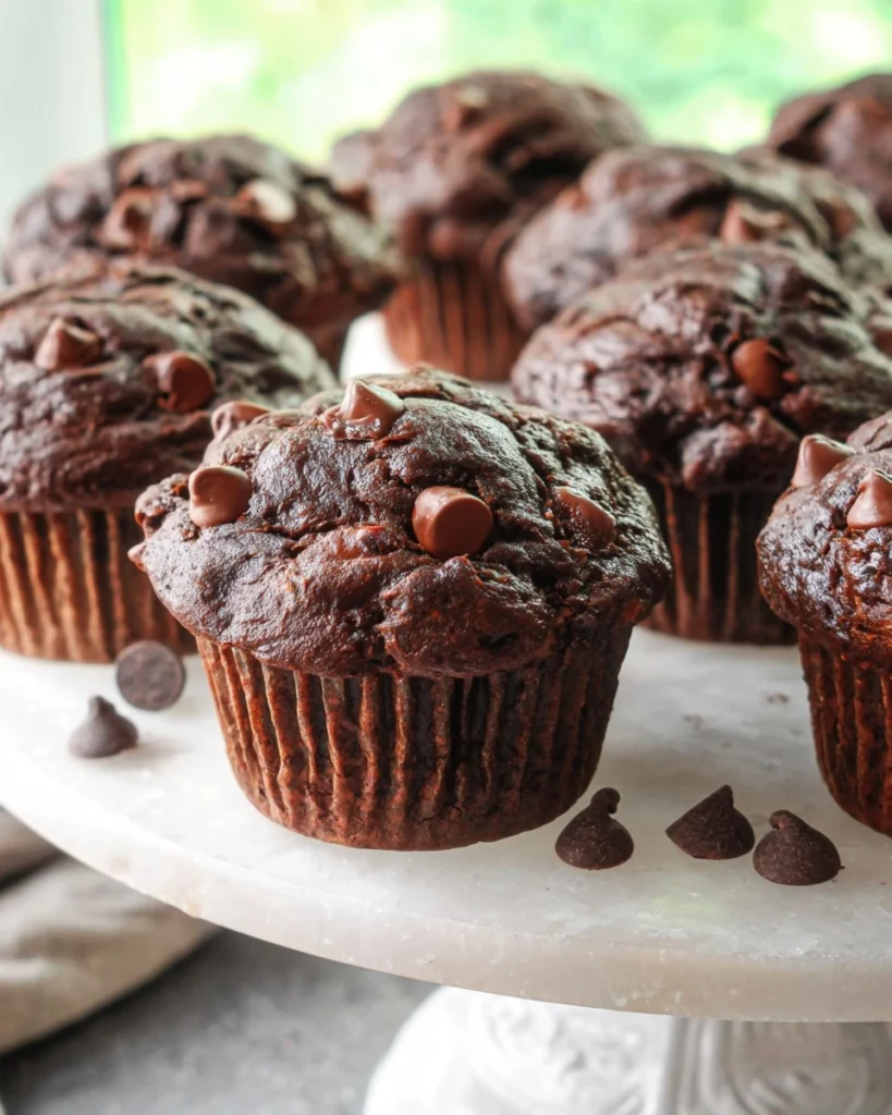 Chocolate-Zucchini-Muffins-Recipe