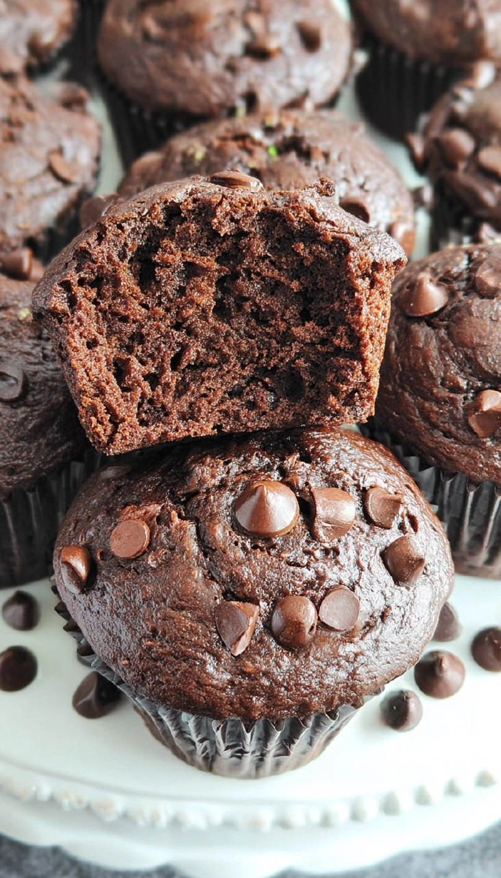 Chocolate Zucchini Muffins 95 Chocolate Zucchini Muffins