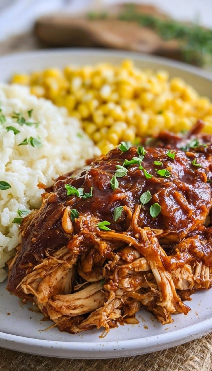 Crock Pot BBQ Chicken 